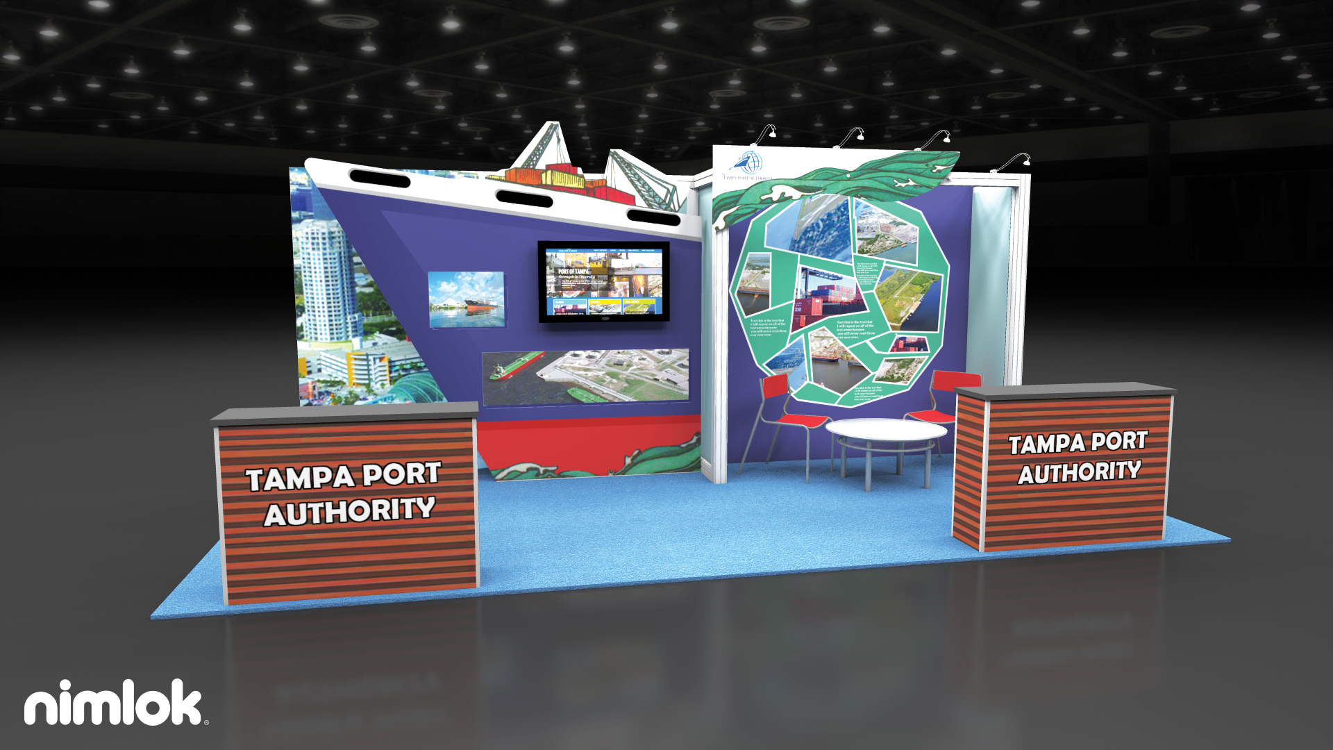 Tampa Port Authority 10x20 Inline