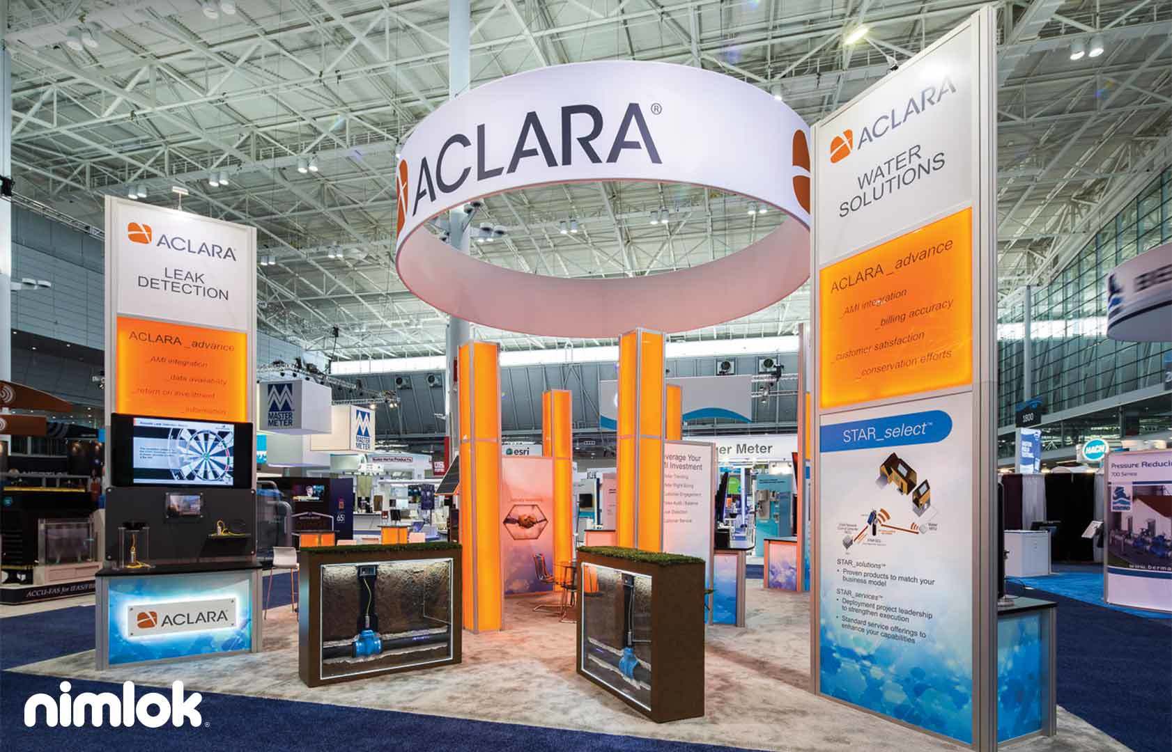 Aclara Modular 40x40 Island