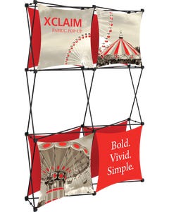 Xclaim 5ft Full Height Fabric Popup Display Kit 02